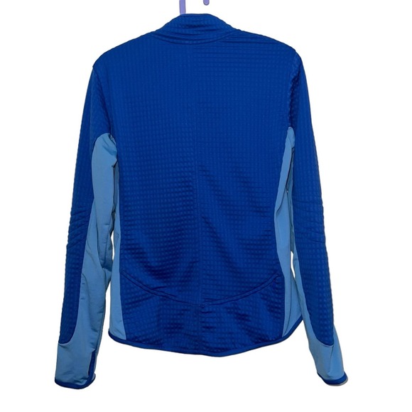 Nike Sphere Thermal Women's Size Medium Running Jacket Blue Quarter Zip - Picture 2 of 10